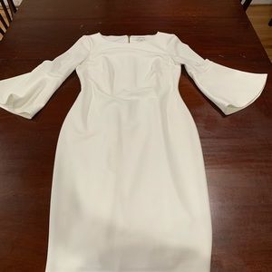 White Calvin Klein Dress